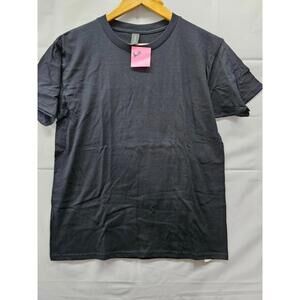 Gildan Softstyle Black T-Shirt Youth XL Cotton Crew Neck Short Sleeve Tee